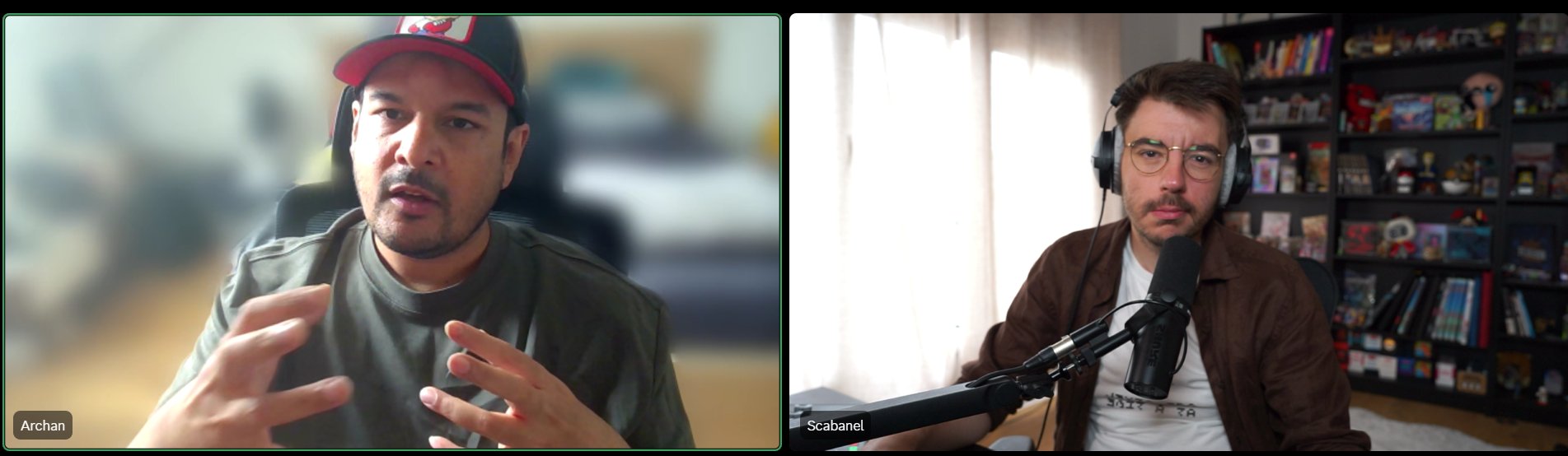 Steven et Archan Nair en conversation